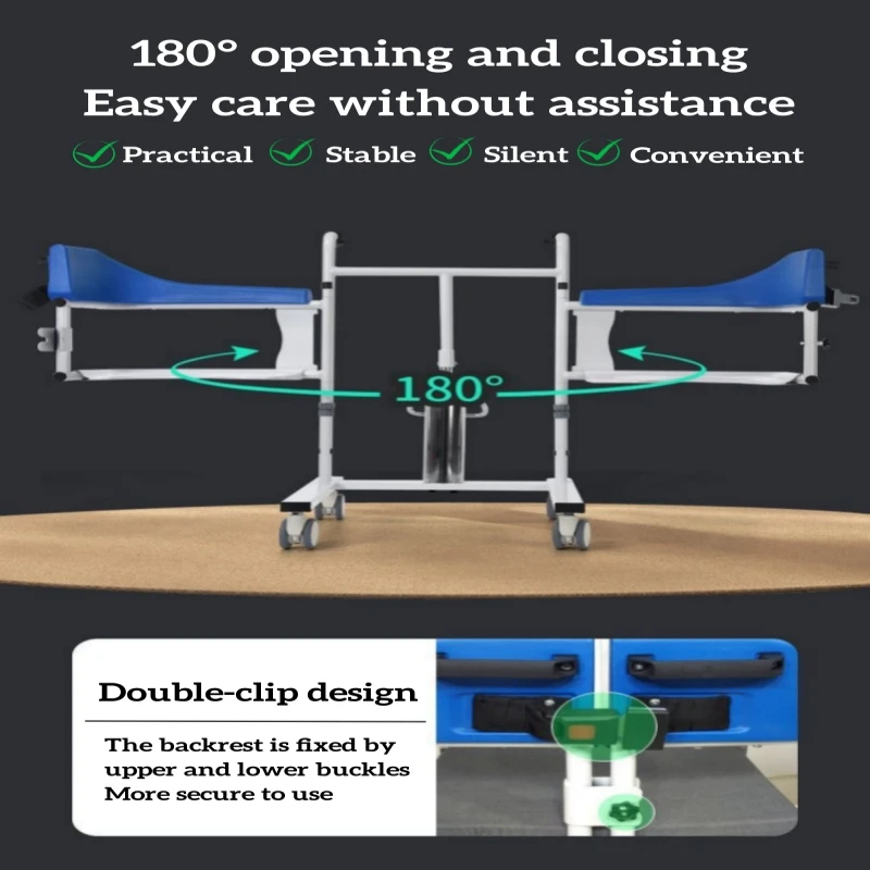 Лидер продаж на заводе кресло для пациента переносное с подъемным колесом и/180