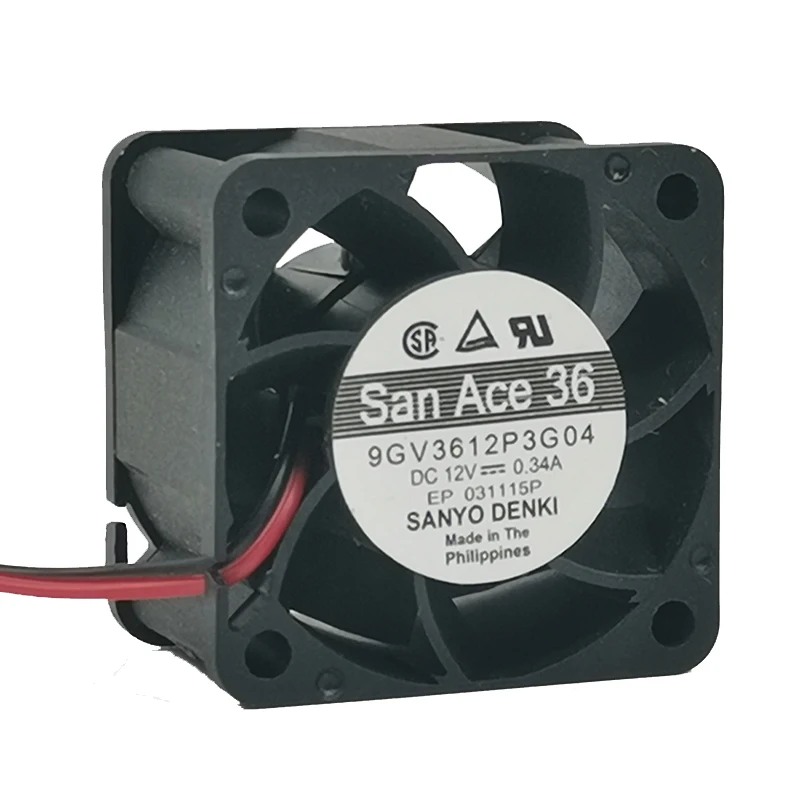 Новинка шариковый охлаждающий вентилятор 9GV3612P3G04 DC 12V 0.34a 4028 4 см