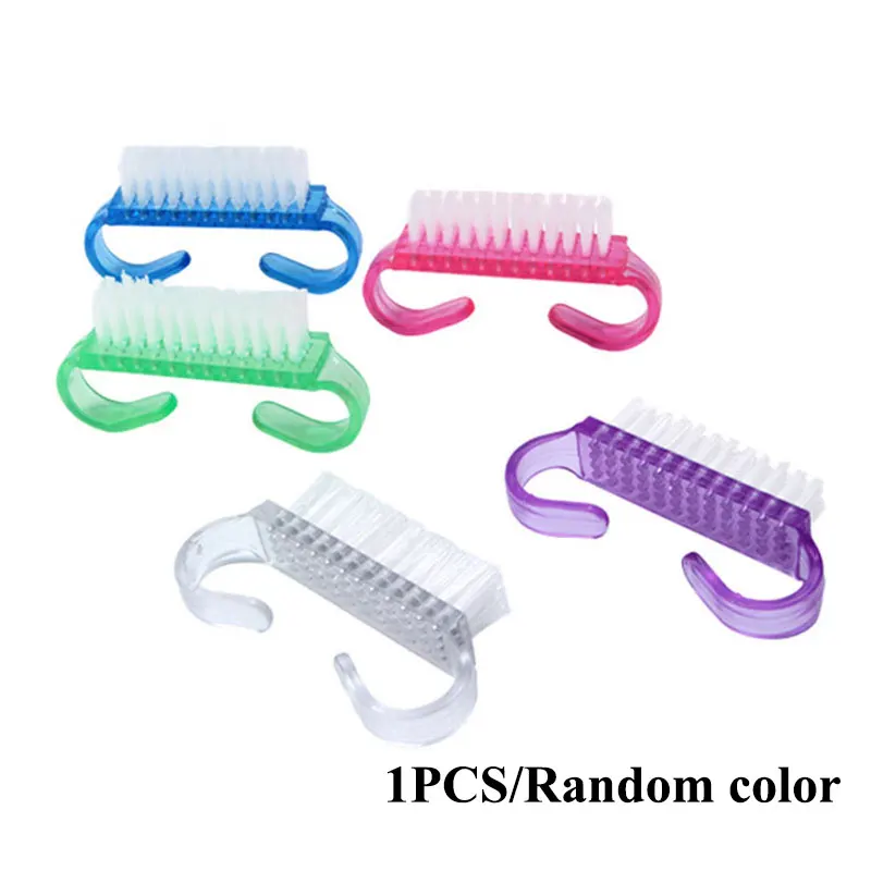 

Sdotter 1pcs Nail Art Dust Clean Brush Plastic Nail Cleaning Manicure Nail Dust Brush Pedicure Tool Powder Remove Nail Brush Nai