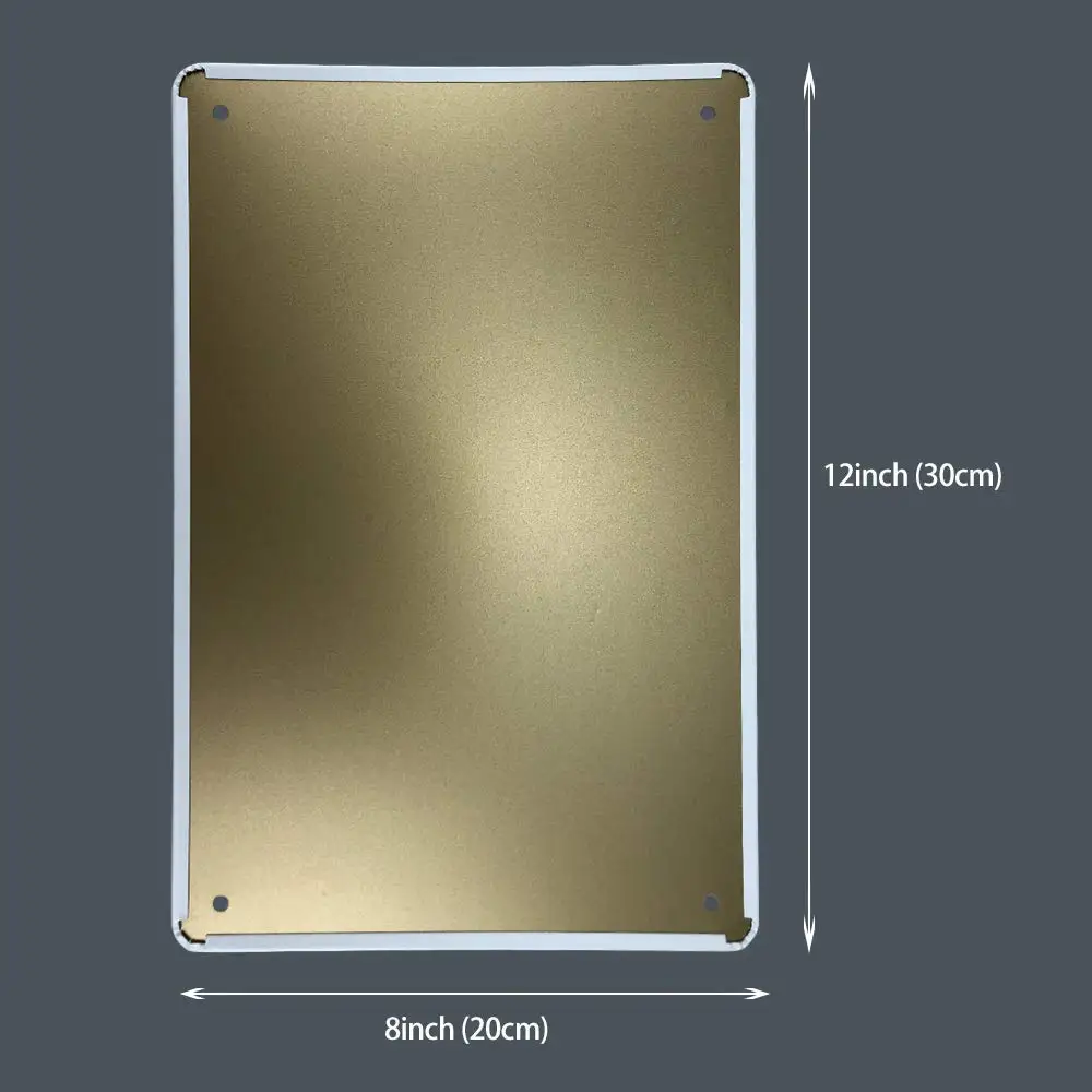 Открытый ликер Оловянная вывеска металлический для кафе дома художественное