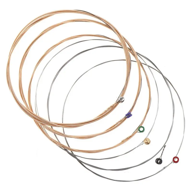 

Orphee 6 шт./компл. QA140 супер светильник кие сверхлегкие Струны для акустической гитары 85/15 End-Ball