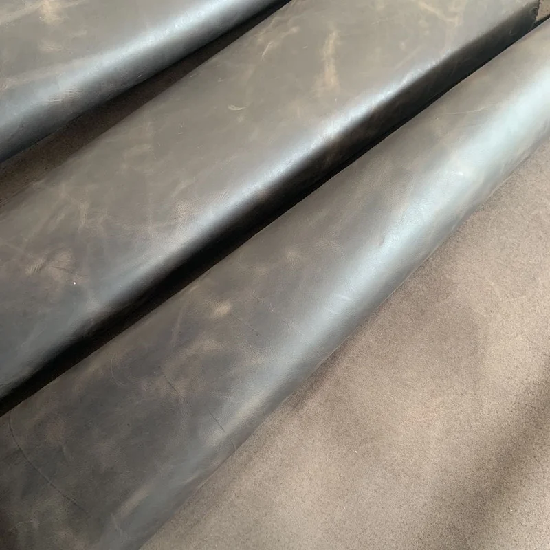 Thick 1.4~2mm Cowhide Material Handmade Diy Crazy Horse Leather Practice Hand Layer |