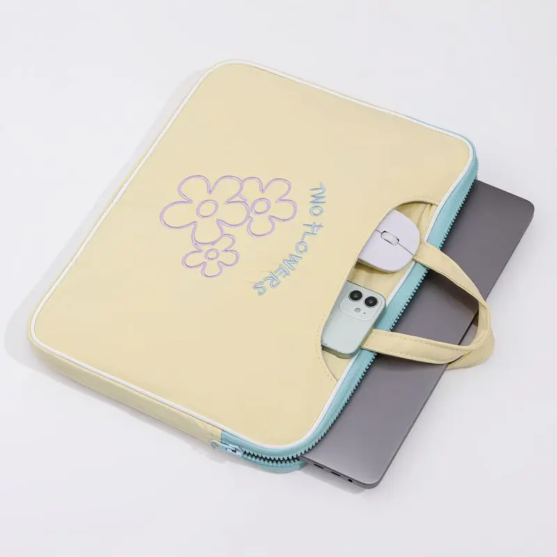 

Объемная Хлопковая сумка для ноутбука Huawei Matebook14 дюймов Xiaomi Lenovo Macbook Air 13,3, чехол для ноутбука Dell Asus, подкладка для хранения