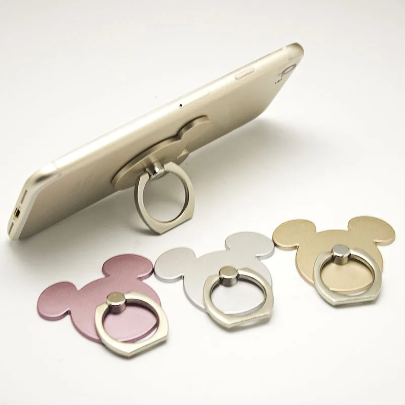 Дизайн мыши кольцо на палец фотодержатель для смартфона подставка автомобильная
