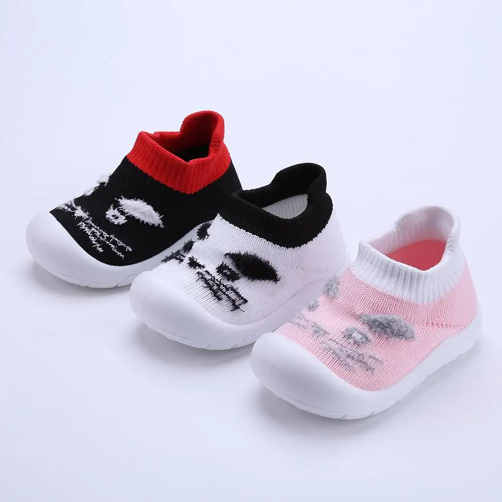 

Infants Floor Shoes Abrasion Resistant Toddler Knit Shoes Warm Baby Prewalker Anti Skid Rubber Bottom Babies for Boys and Girls