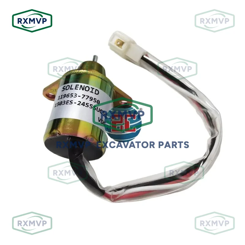1503ES-24S5SUC 5S Электромагнит отключения подачи топлива 24V подходит для экскаватора