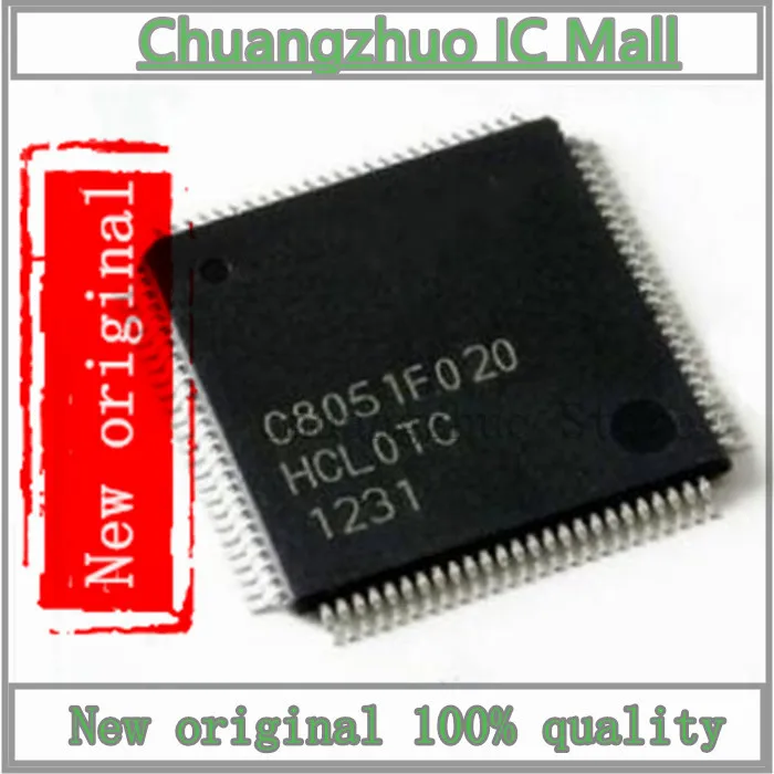 

10PCS/lot C8051F020-GQR C8051F020 QFP100 SMD IC Chip New original