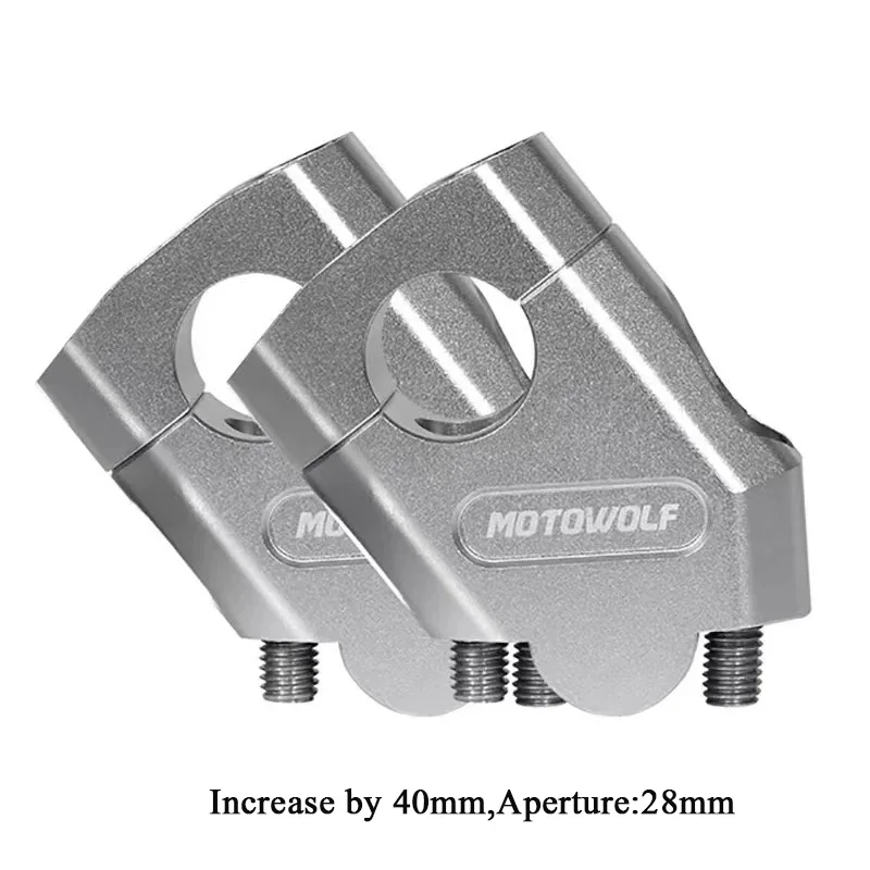 

22 мм 28 мм для мотоцикла Yamaha для BMW подъемник на руль мотокросса увеличивающий зажим Крепление для питбайка Аксессуары для мотоцикла