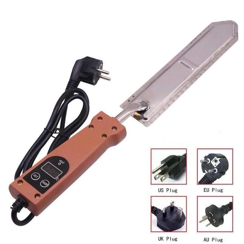 

1Pcs Temperature Control Electric Cutting Honey Knife Heat Up Quickly Cutting Scraper Beekeeper Beekeeping Tool EU/UK/US/AU Plug