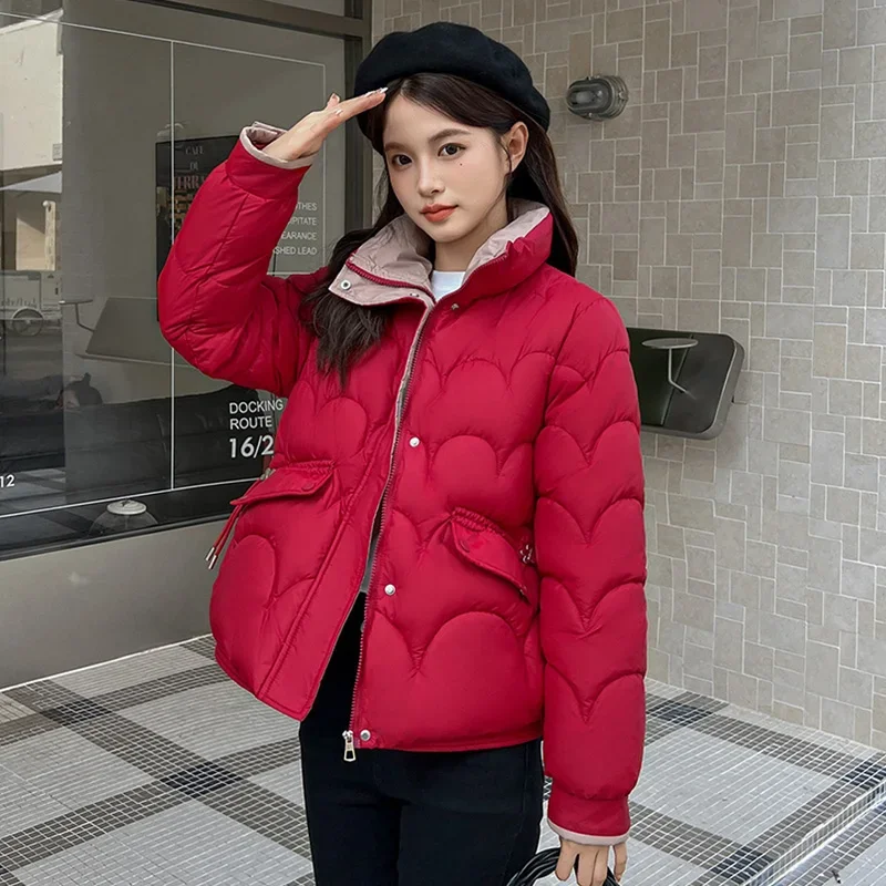 Женское зимнее пальто куртка для девочек парки хлопковая новая свободного