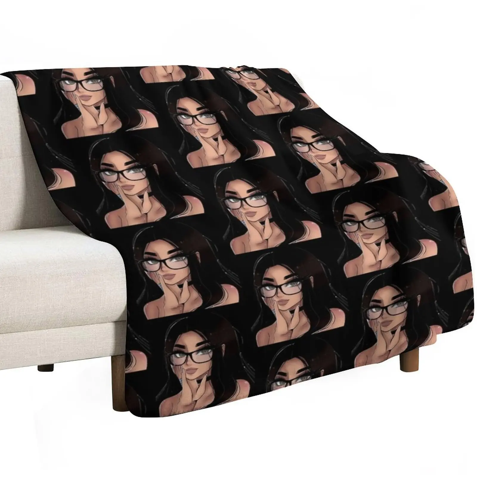 Фото sssniperwolf Essential Throw Blanket – всепогодное мягкое одеяло для дивана №2