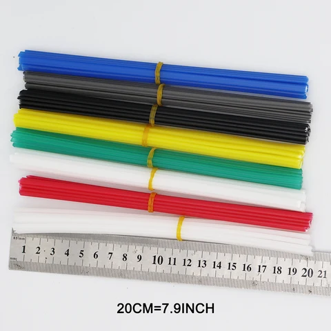 80 шт., пластиковые сварочные прутки, 20 см