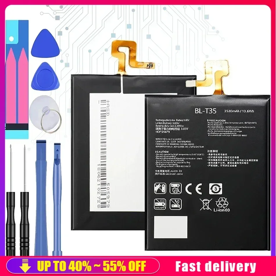 BL-T35 3520 мАч Сменный аккумулятор мобильного телефона для LG Google2 Google 2 Pixel XL Pixel2