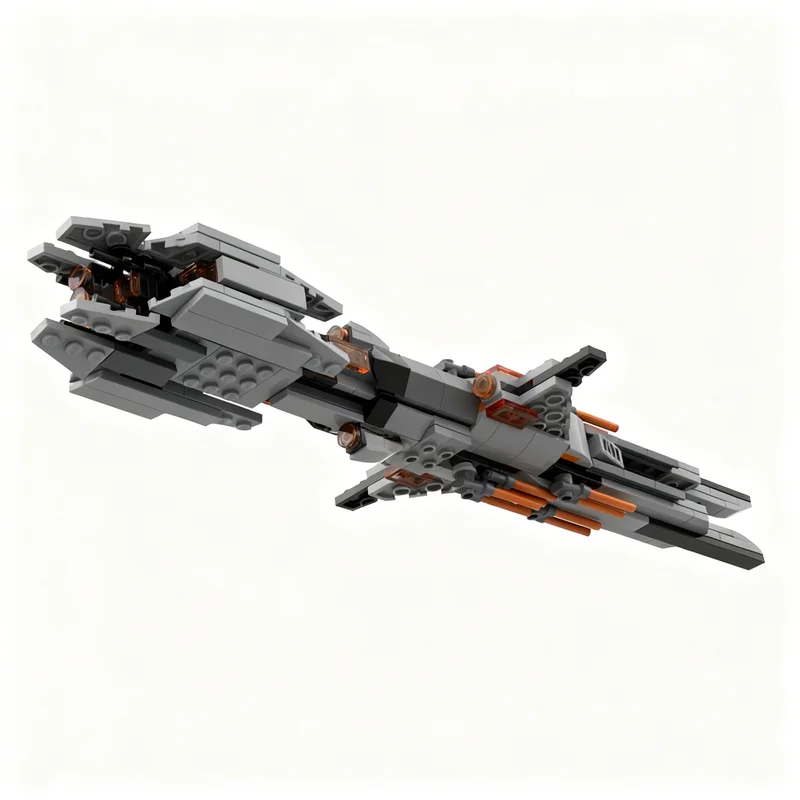 375 шт. строительных блоков MOC Space Hyperion, рождественский подарок, коллекция DIY, 3D-конструктор, творческий художественный набор на день рождения (art.: 3920dcd43bf26) - 3920dcd43bf26