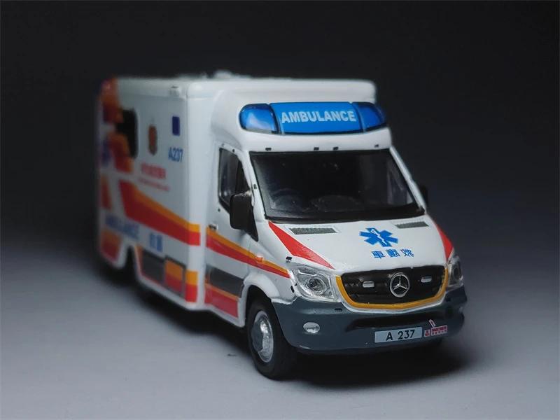 

Tiny 1/76 Benz Sprinter Ambulance A237 Hong Kong FSD DieCast Model Car Collection Limited