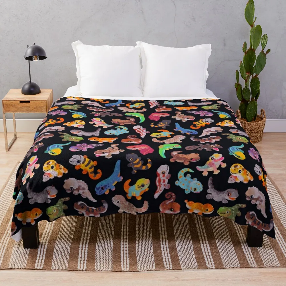 

Gecko Throw Blanket Blanket Fleece