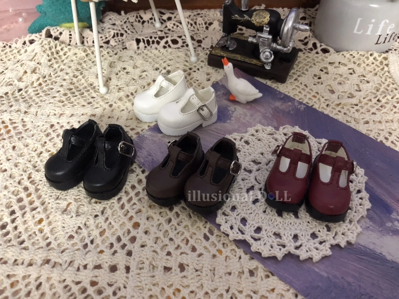 

BJD Shoes 1/6 sd bjd PU shoes For Doll Acessories BJD gift Daily Shoes
