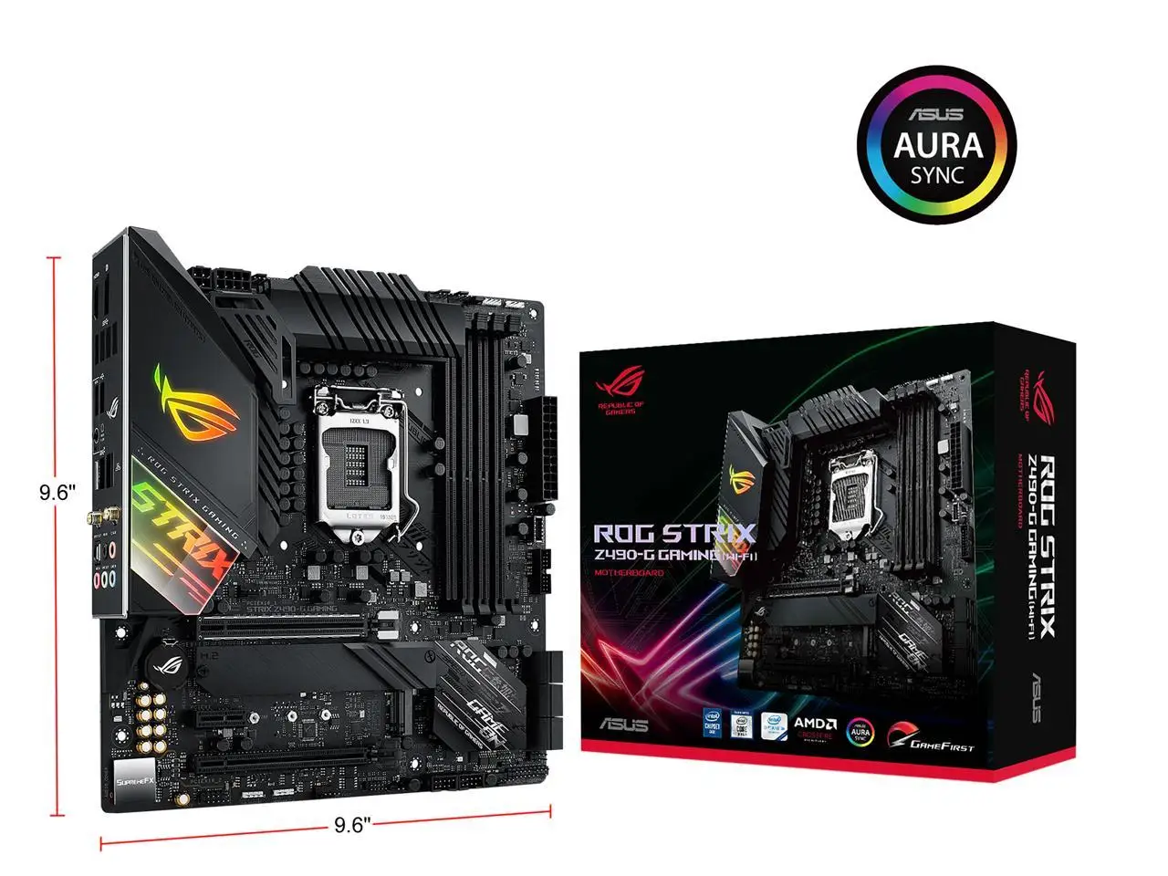 

For ASUS ROG STRIX Z490-G GAMING Computer Motherboard LGA 1200 DDR4 128G For Intel Z490 Desktop Mainboard M.2 NVME PCI-E 3.0 X16