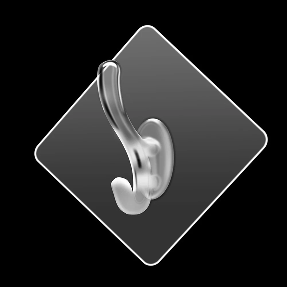 Многоцелевой крючок свободного размера прозрачный клейкий материал ПВХ