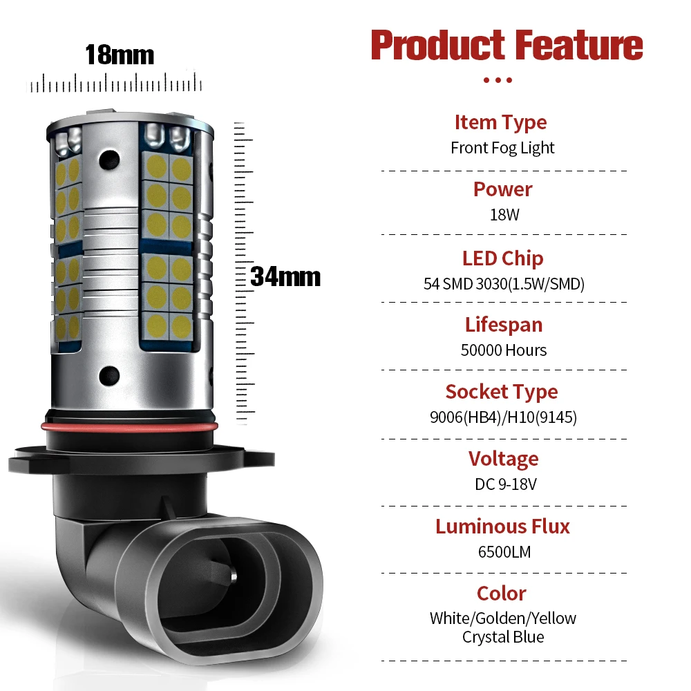 2шт светодиодная лампа противотуманного света HB4 9006 Canbus Error Free для Infiniti FX35 FX45 2003-2005 G35 2008-2009 on.