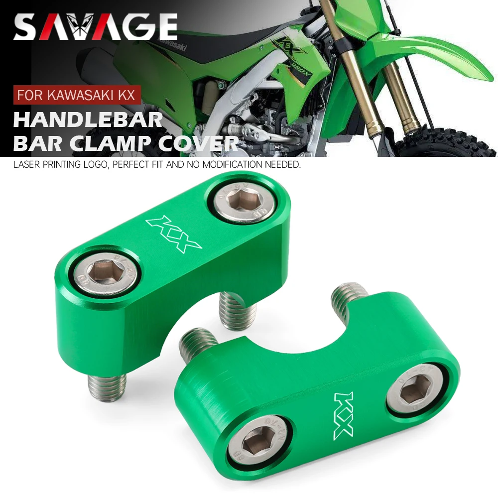 Зажимная крышка на руль для KAWASAKI KX 250 450/F/X KX250F KX450F 85 65 100 112 KX85 KX60 Крышка крепления