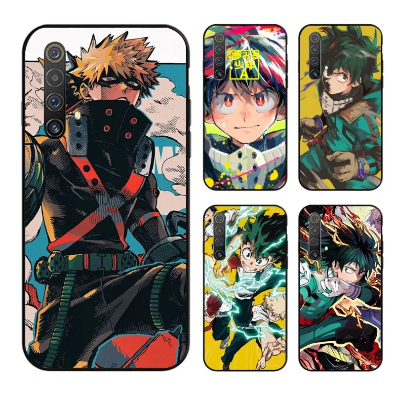 

Чехол для телефона My Hero моя геройская Академия для OPPO Find X5 X3 X2 A93 Reno 4 3 Pro A74 A72 A53 мягкий черный чехол для телефона