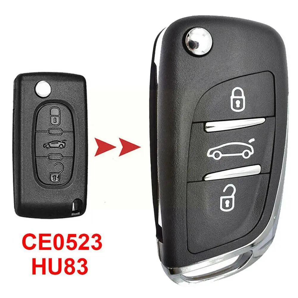 

CE0523 Flip Key Connection Housing for Peugeot 308 207 307 CC RCZ C3 C-Crosser C2 Expert N1V8