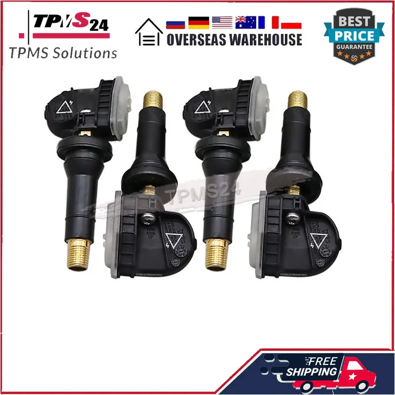 4X для Opel Ampera-E Antara (L-A) Karl Mokka (J-A) Vauxhall Viva Cadillac CT6 Датчик TPMS 433 МГц 13522629 13540602 13544442