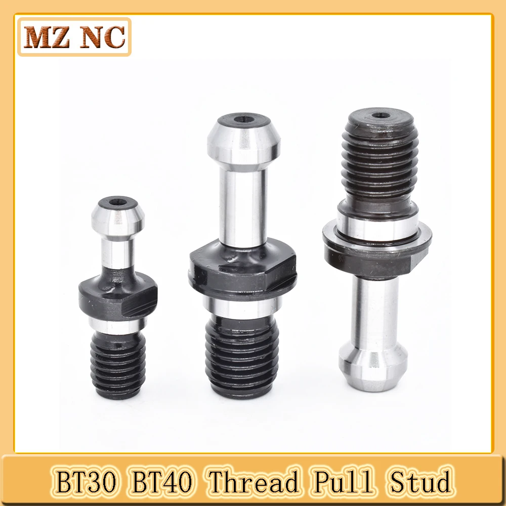 

10pcs BT30 45Degree M12 Thread Pull Stud retention knob for CNC Milling Tool Holder bt40 machining tools collet chuck lathe