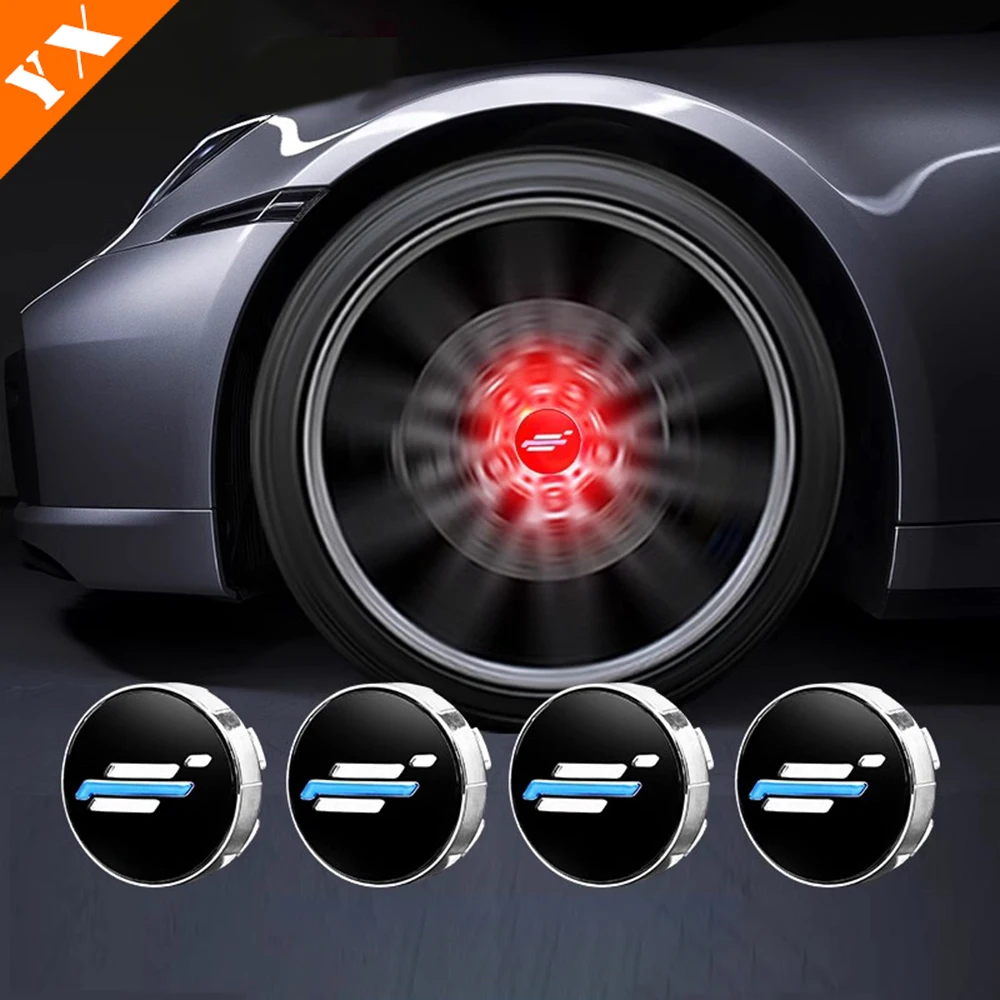 Для Changan Oshan x7 plus 2024 2025 аксессуары красный синий цвет Maglev светодиодный логотип