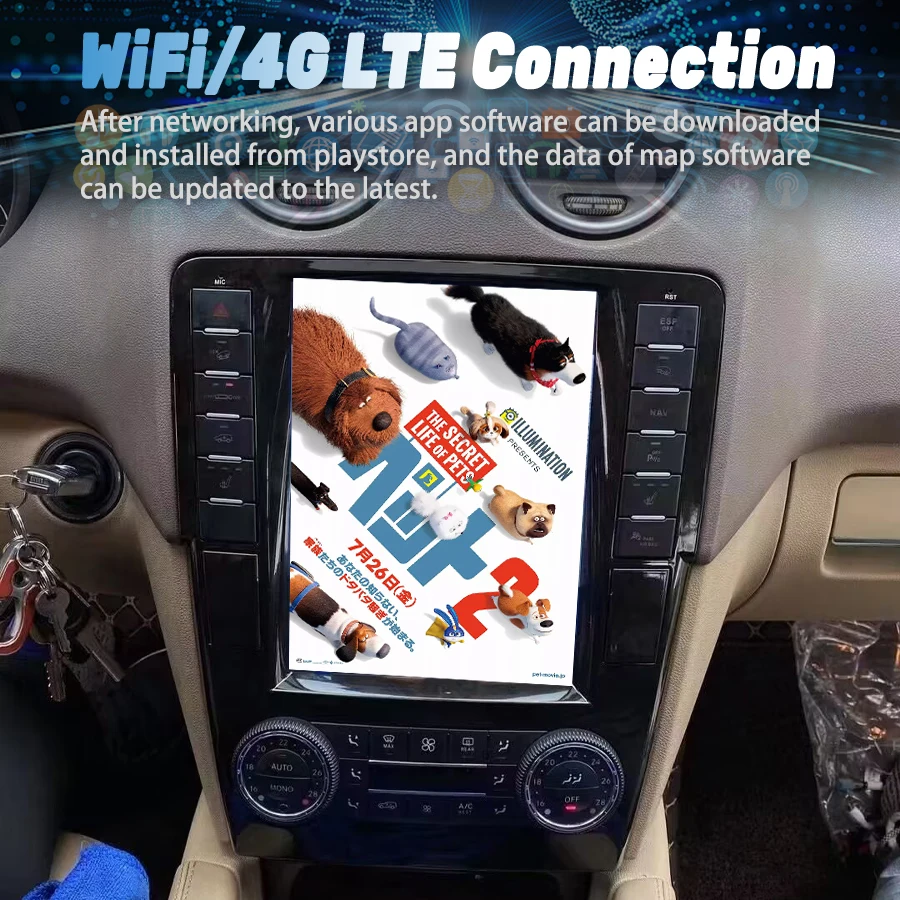 9 7-дюймовый экран Android для Mercedes Benz ML W164 W300 ML350 ML450 ML500 GL X164 G320 GL350 GL450 GL500 Автомобильный