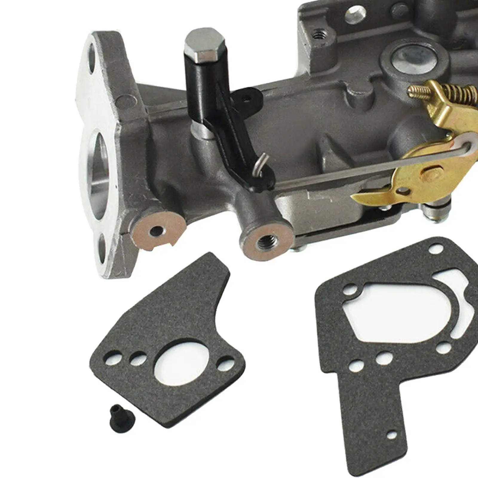 Фото Карбюратор с 2 прокладками для Briggs Stratton 130202 112232 134202 133212, запчасть для газонокосилок и электроинструментов №3