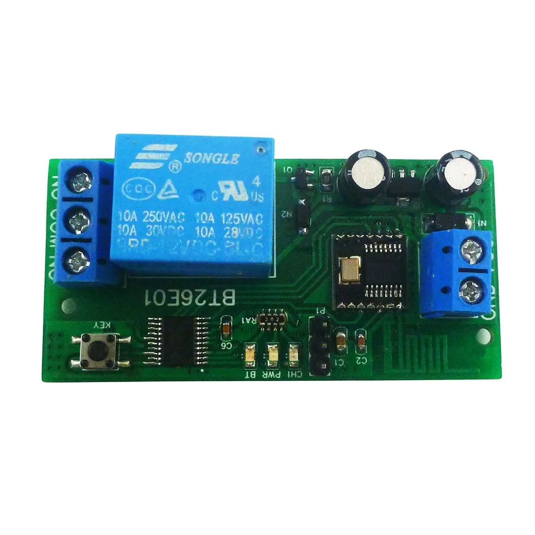

Relay DC 12V 30A BLE 5.2 Bluetooth-compatible Motor Forward Reverse Controller with Limit Driver Module for Garage Door