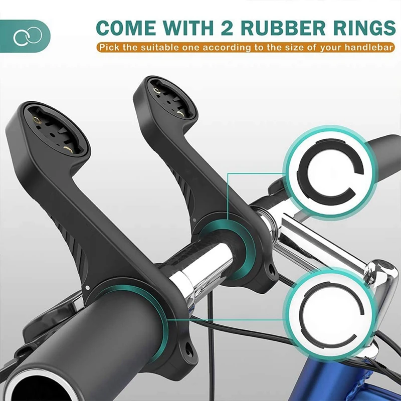 2X Переднее Крепление для Gps Совместимо с велосипедным компьютером Garmin Edge GPS XOSS G/G +