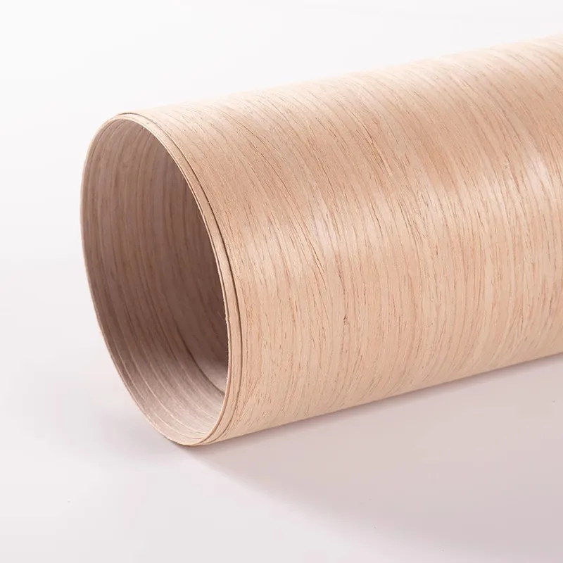 Деревянный шпон для мебели из белого дуба шкафа и обеденного стола деревянные