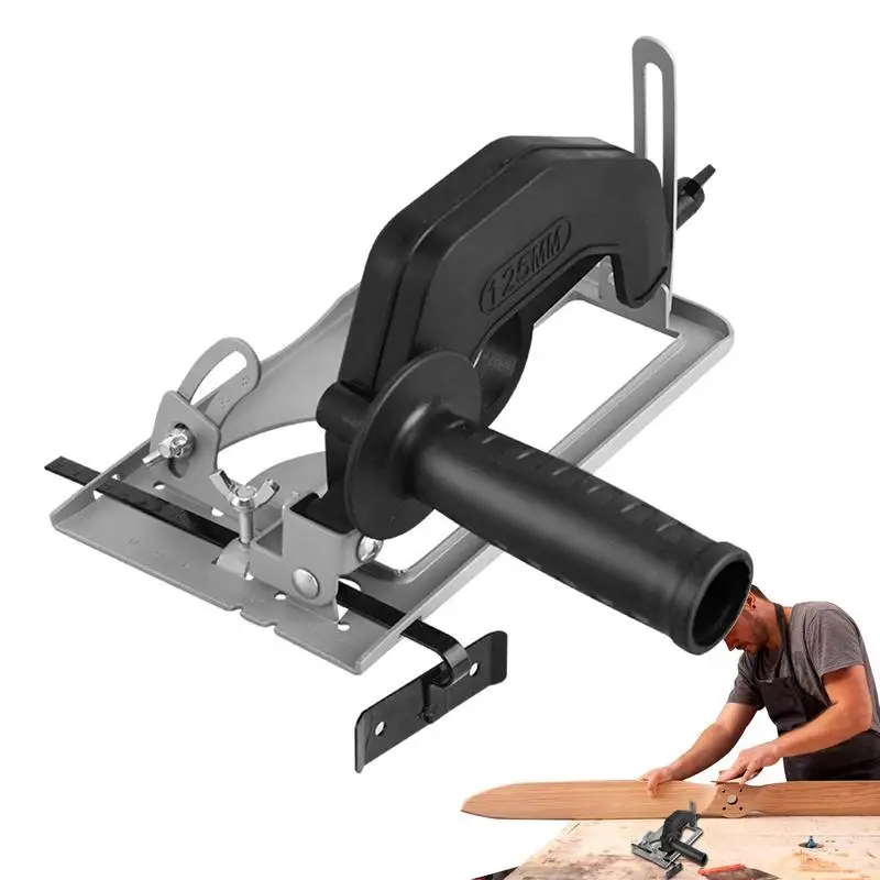 

Angle Grinder Stand 45Adjustable Metal Cutter Grinder Holder Cutter Support Cast Iron Base For 100125mm Angle Mill