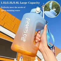water bottle for girl free shipping items sport fitness jugs portable travel drink cup 1 52 33 8l tumbler with straw wholesale