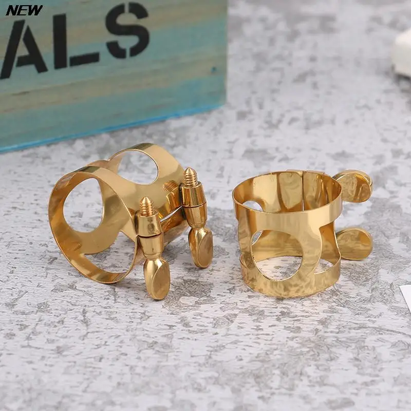 

Sax Saxophone Mouthpiece Ligature Clip Climp Durable Fastener Cap For Alto/Sub Alto/Treble Sax Saxophone Mouthpiece Clamp Clip