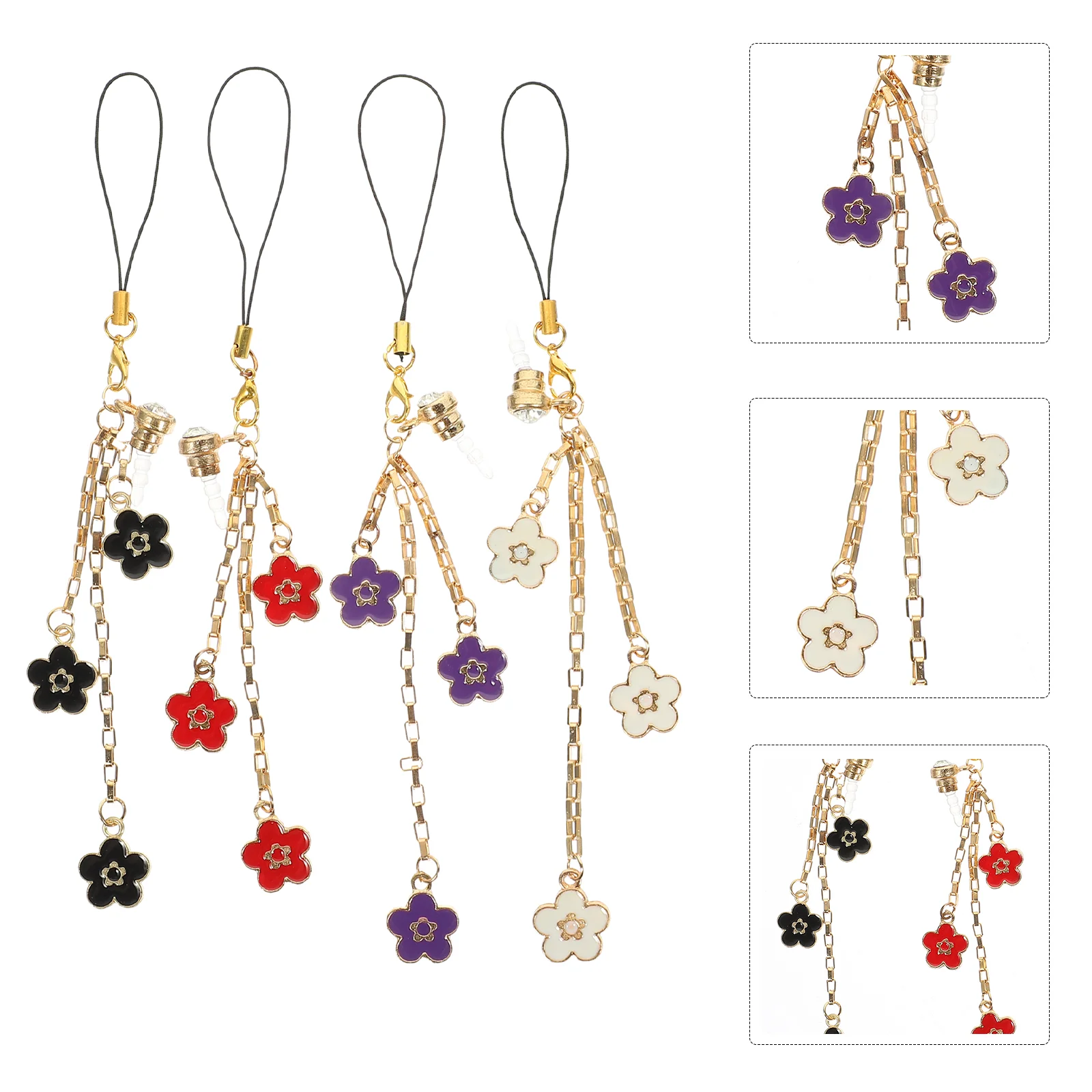 

Phone Plug Port Anti Charm Earphone Stoppermobile Plugs Usb Cell Charging Accessories Pendant Covershanging Protectors