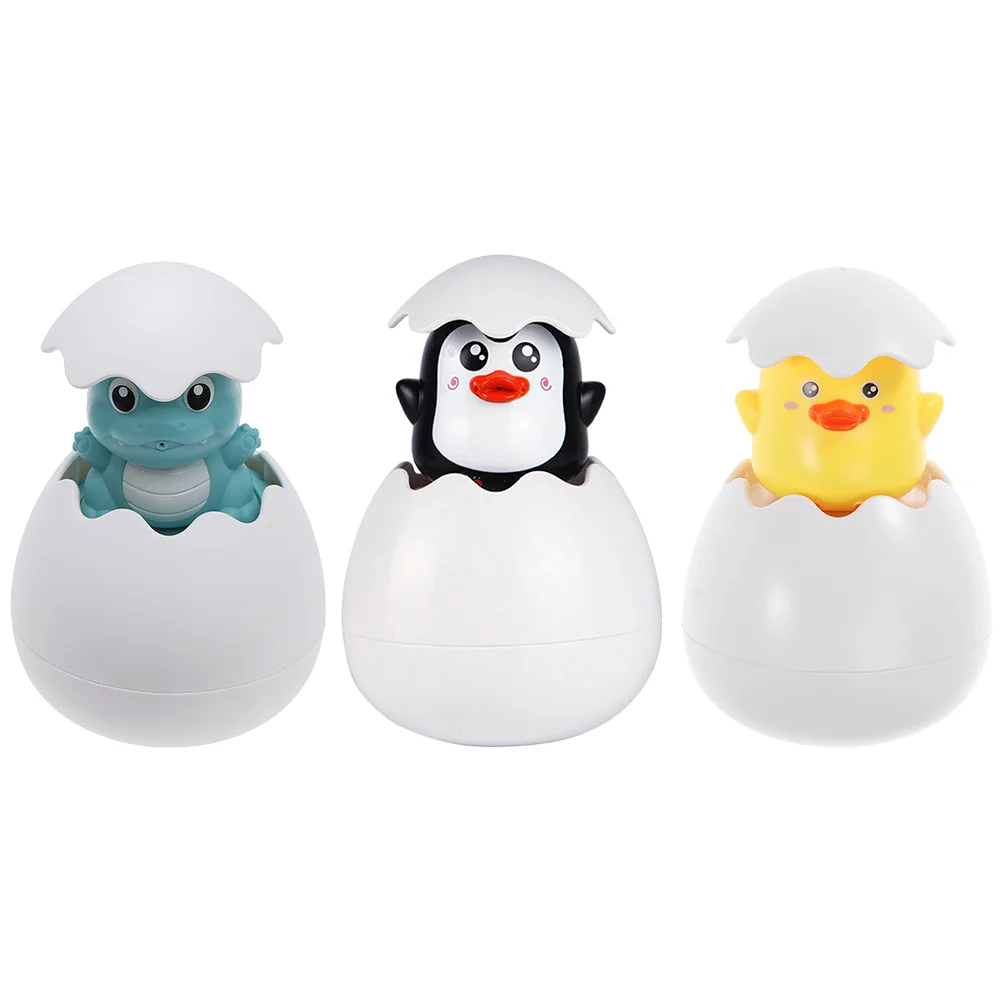 

Bath Toys Toy Water Bathtub Spray Egg Sprinkler Squirt Duck Floating Whale Hatching Activated Penguin