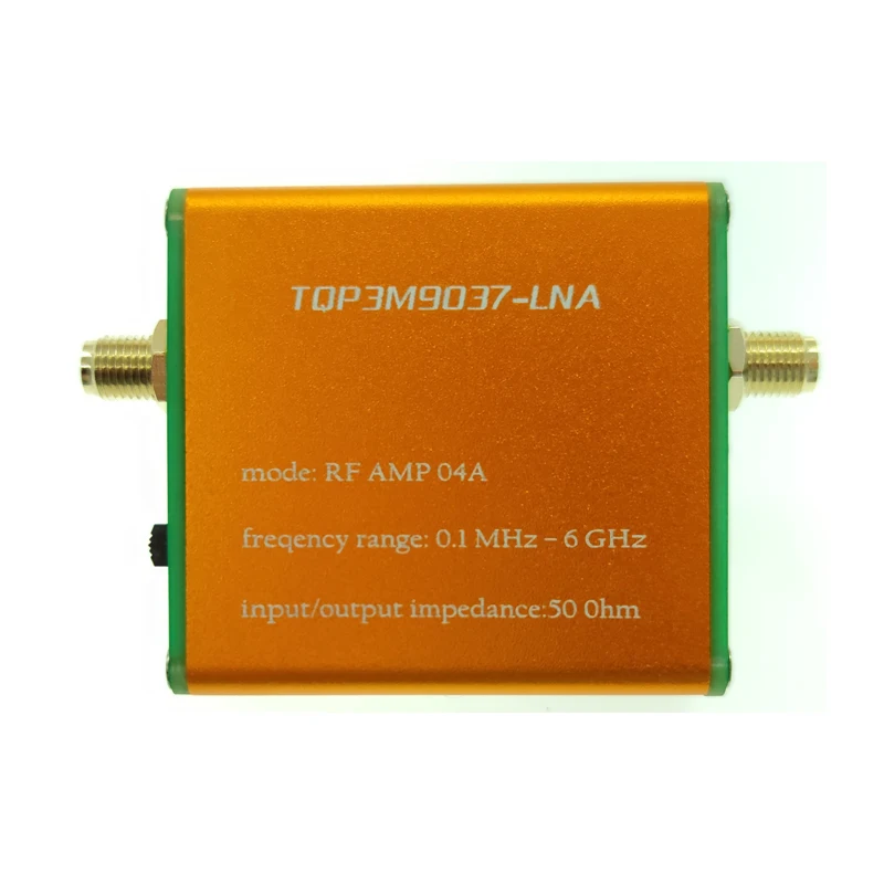 AMPLIFICADOR DE banda completa 100k-6GHz HF, FM, VHF, UHF, RF, preamplificador de alta linealidad, ganancia de ruido ultrabajo