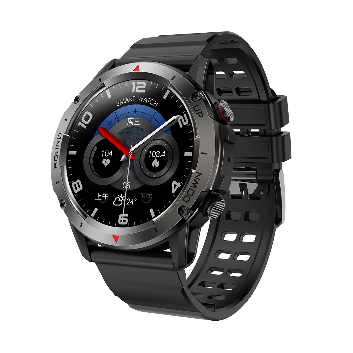 

Смарт-часы NX9 мужские с Bluetooth, пульсометром и датчиком уровня кислорода в крови