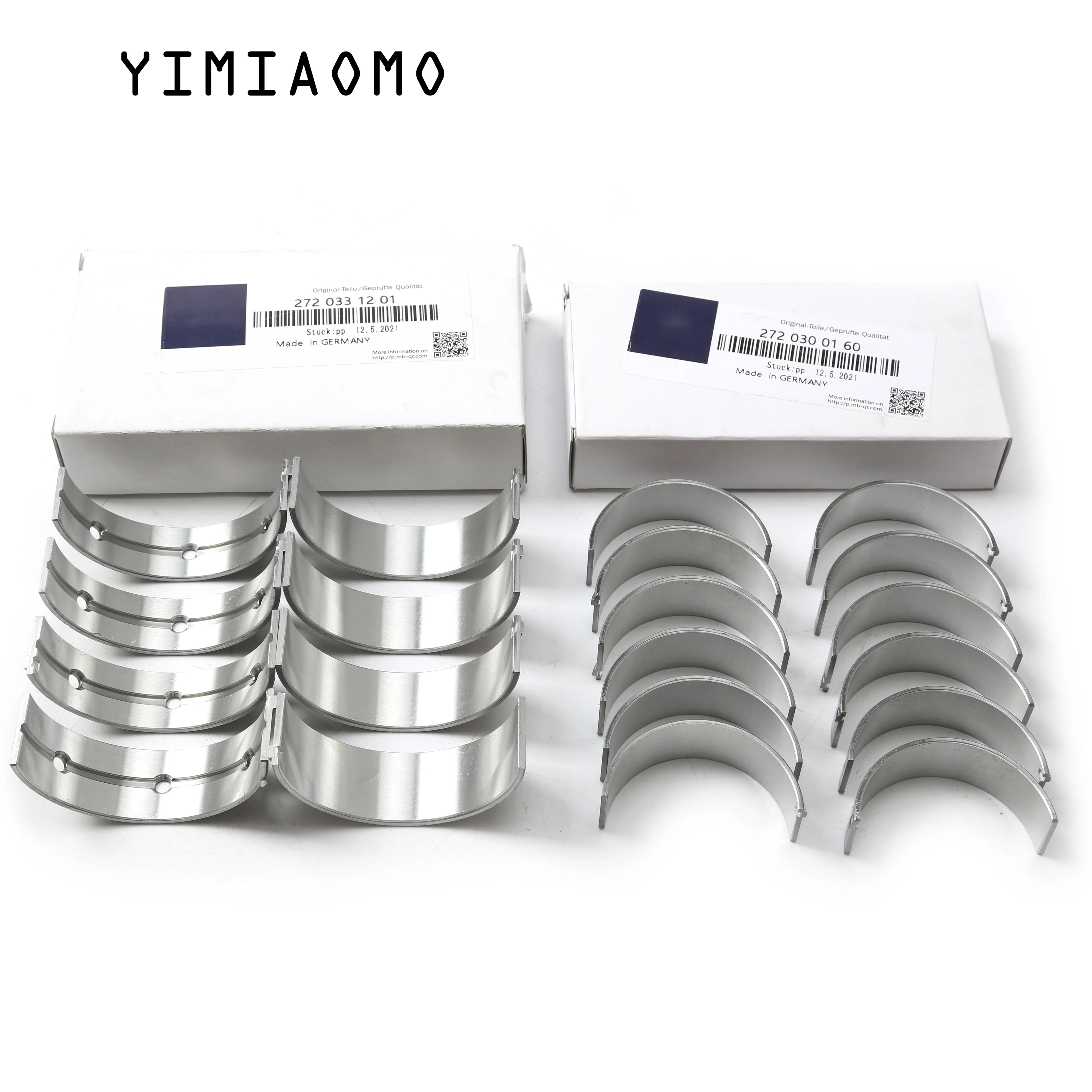 

272033130154 Engine Connecting Rod and Crankshaft Bearings Kit For Mercedes-Benz CLK 350 E 300 GL 450 Grand Edition A2720331502