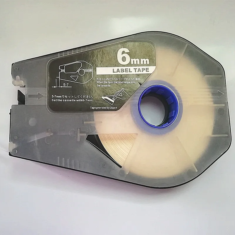 

M-1PRO 11C Ink Typewriter Cassette tape label 6/9/12mmX30m For tube printer mk2500,mk2100,mk1100,mk2600,m-1std cable id printer
