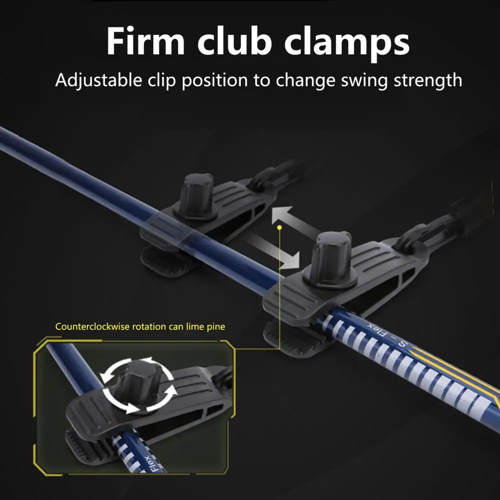 

Emulsion Universal Golf Club Correction Strong Device High Elasticity Golf Swing Trainer Fits Arm for Outdoor