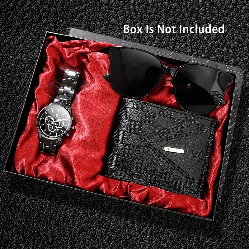 Часы наручные мужские кварцевые простые повседневные деловые с календарем из