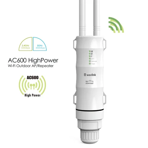 Wavlink AC600 двухдиапазонный уличный Wi-Fi ретранслятор