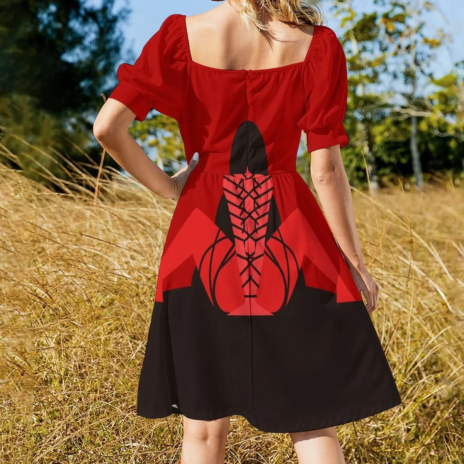 Женское платье из полиэстера