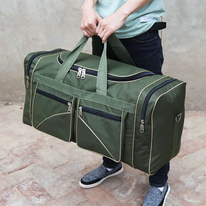 Multifunctional Waterproof Men Travel Bag Travel Duffle Large Capacity Handbag Weekend Bag Overnight XA169K