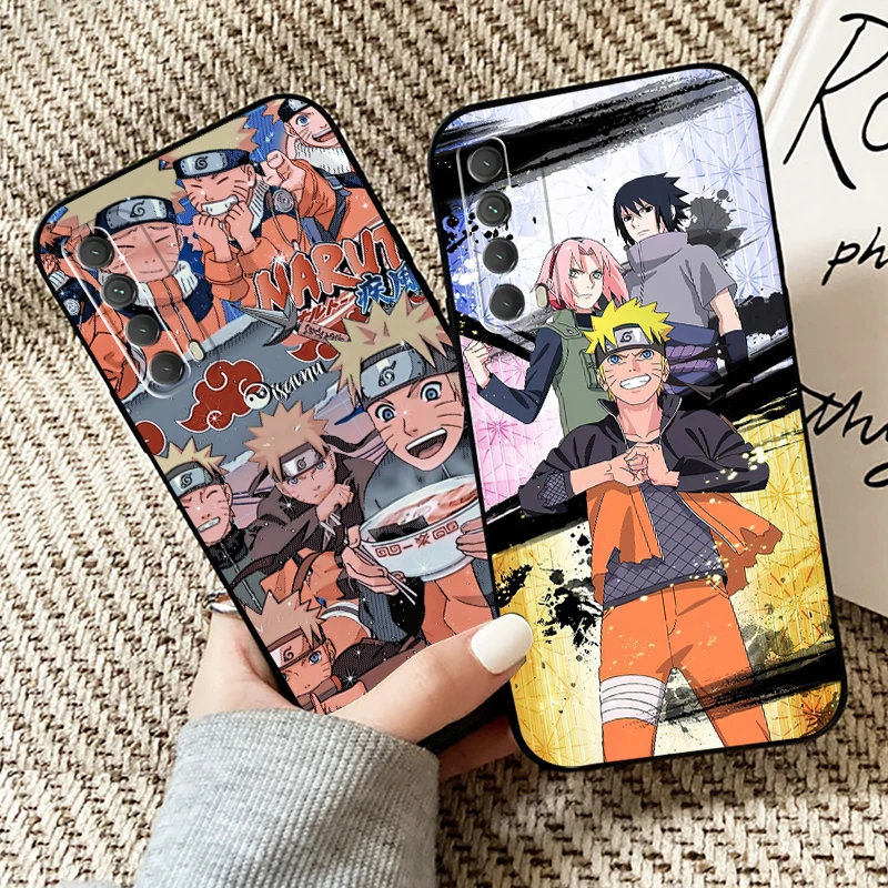 

Naruto Anime Phone Case For Huawei P40 P30 P20 P10 Lite Honor 9 10 20 Pro 7X 8X 9X Prime P Smart Z 2021 Liquid Silicon Soft